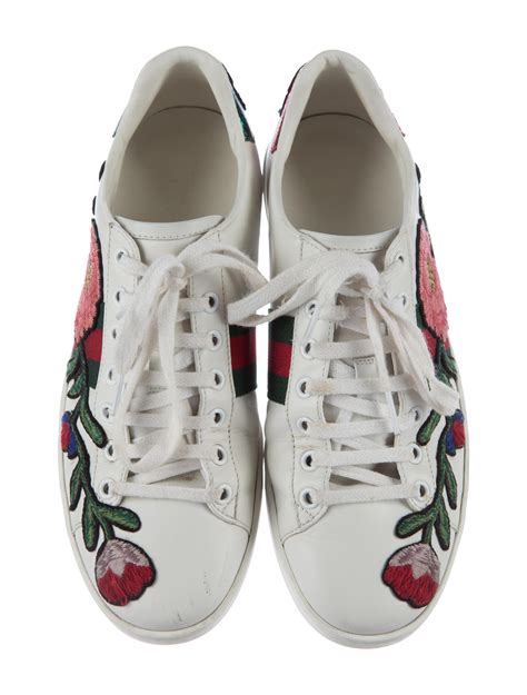 gucci ace shoe|Gucci ace embroidered shoes.